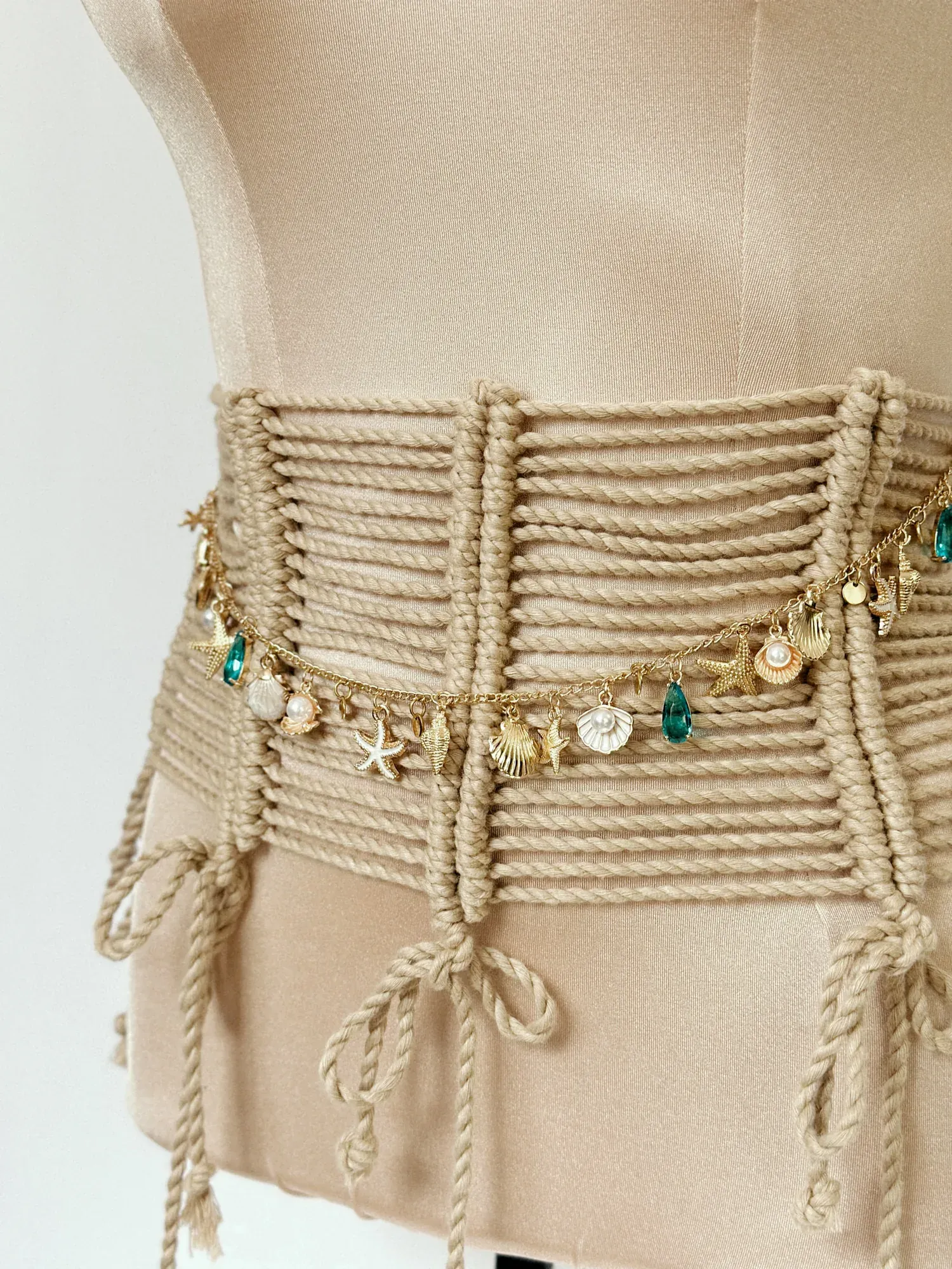 Mirage Luxury Elegant Bamboo Corset Belt