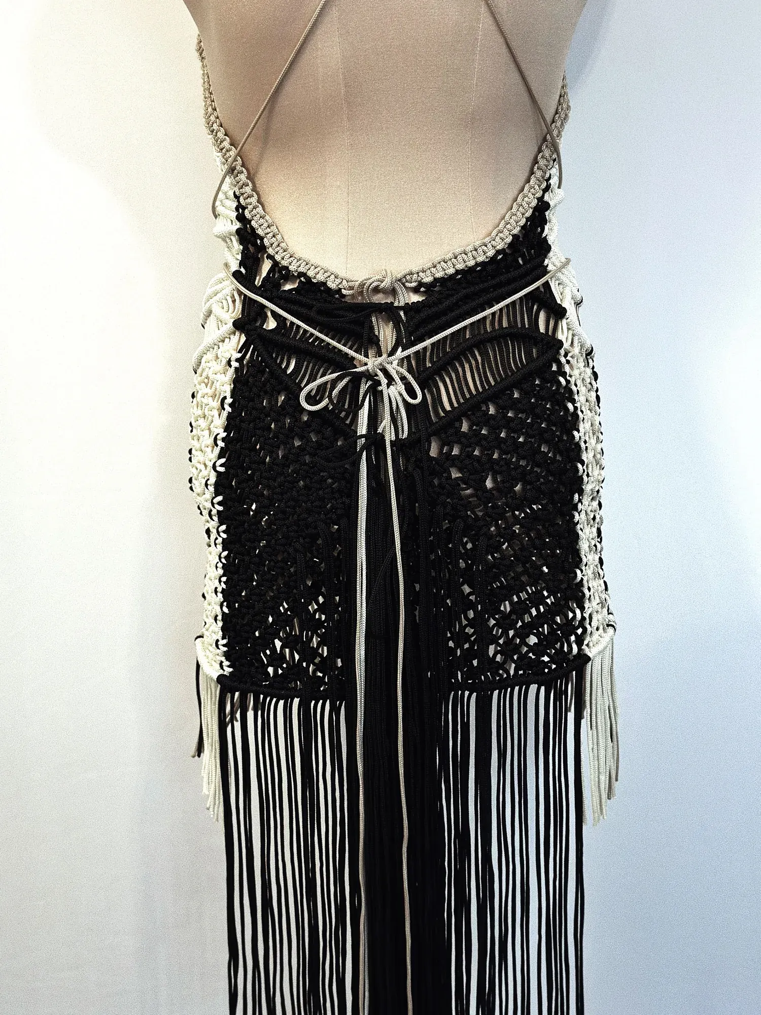 Mykonos Corset Mini  Boho  Dress  with Gold Detail I Party & Evening Look